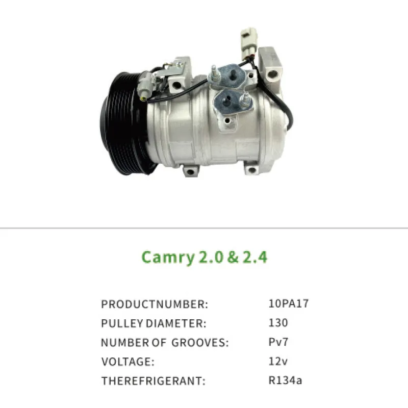Air Compressor OEM 8832006080 883200608084 for Toyota Camry 2.0 & 2.4 10PA17