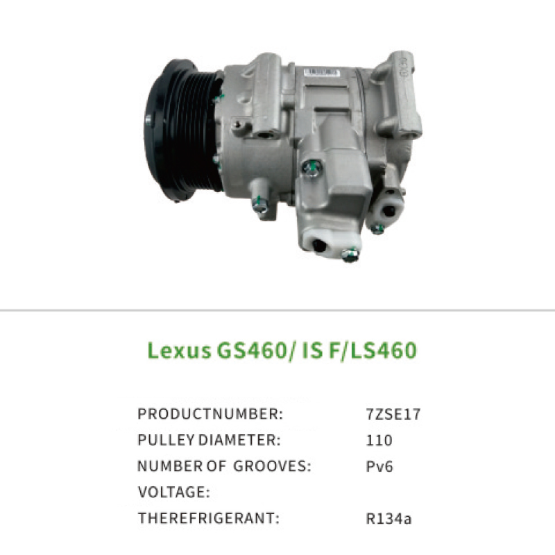 Air Compressor OEM 8831050160 for TOYOTA LEXUS GS460 GS350 IS F LS460 7ZSE17