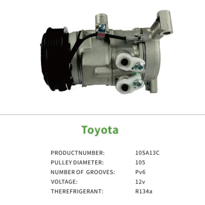 Wholesale 883100D090 Air Compressor AC for Toyota weichi/Vios Yaris/Zhixuan 2013- 10SA13C