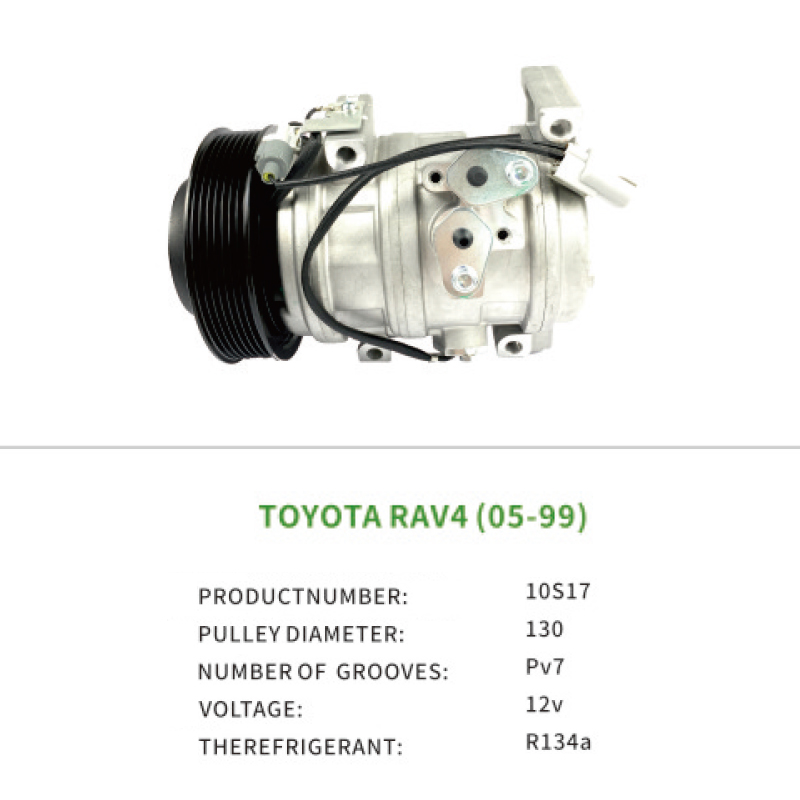 Air Compressor OE 8832042080 883204208084 for Toyota RAV4 Prado 4000 Big wheel 10S17 Auto AC Compressor