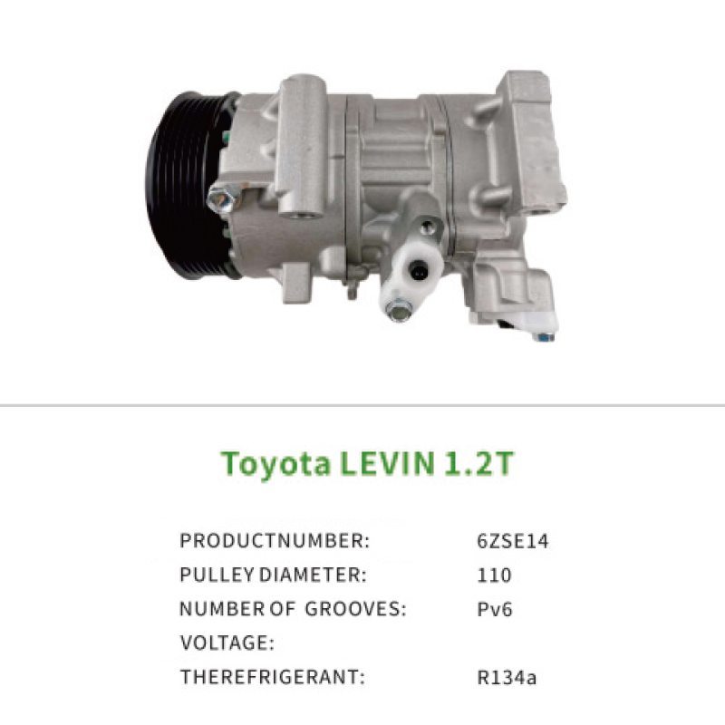 AC Parts Compressor 8831002B40 8831002B50 Car Air Conditioner Fits Toyota Levin E18 2014-2019 6ZSE14