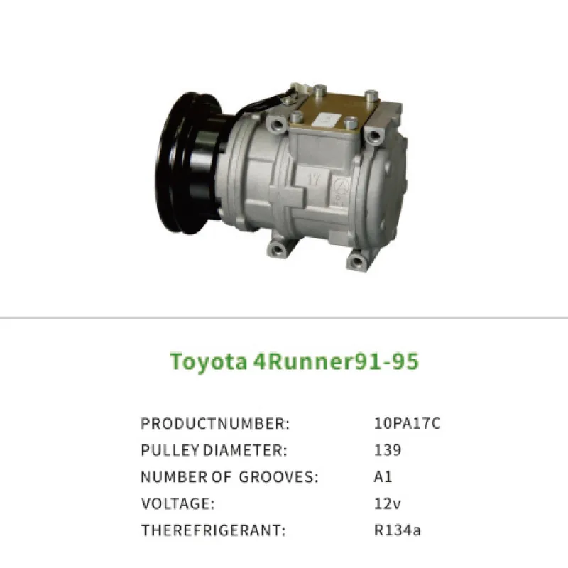 AC Parts Compressor 38810P3G003 Car Air Conditioner Fits Toyota 4Runner 91-95 10PA17C