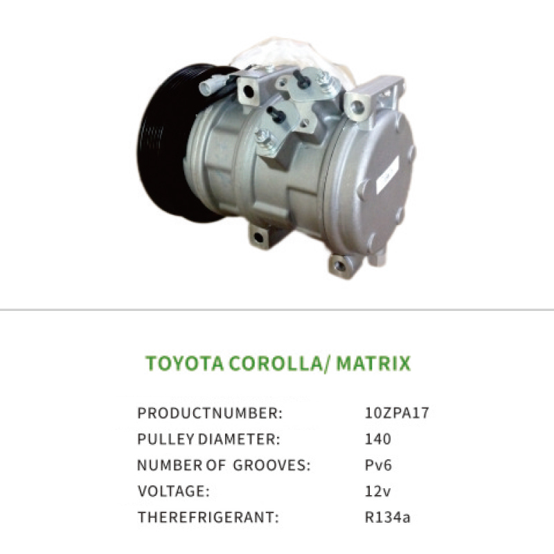 Wholesale 8832002120 Auto Part Air Compressor AC for TOYOTA COROLLA MATRIX ALTIS 1.8 10ZPA17