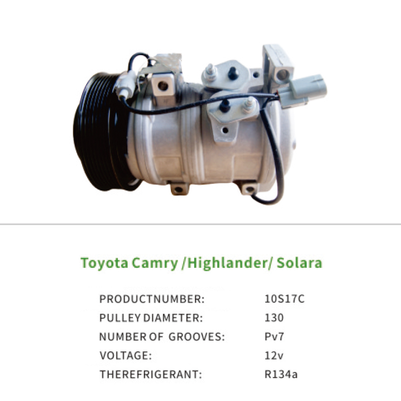 Wholesale 8832006080 Cooling System Air Compressor for TOYOTA Camry Highlander Solara 10S17C