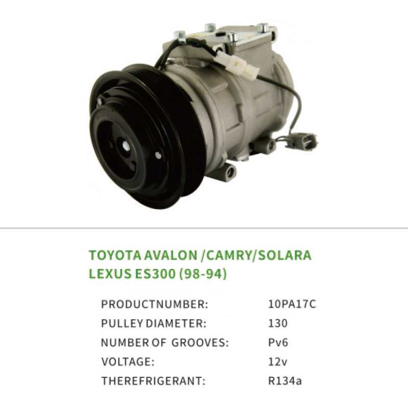 Wholesale 883203303084 Air Compressor AC for TOYOTA Camry AVALON Solara LEXUS ES300 10PA17C