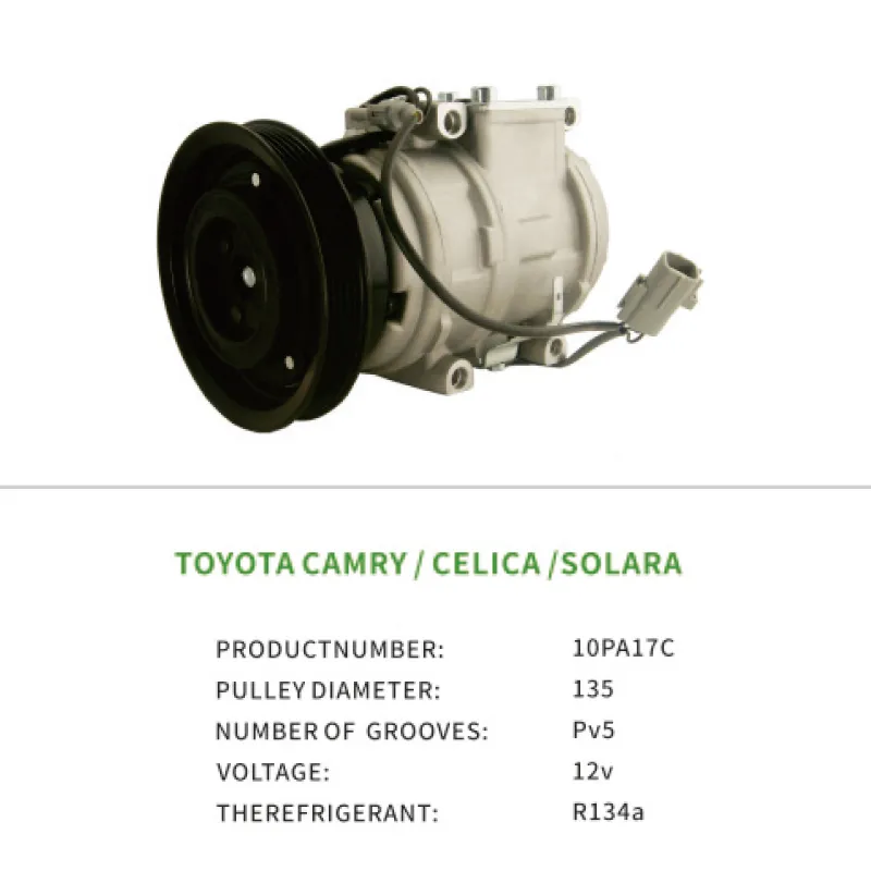 Wholesale 883203310084 Air Compressor AC for TOYOTA Camry CELICA Solara 10PA17C
