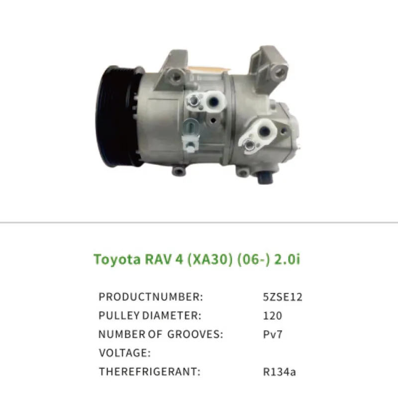 Wholesale 8831042260 Air Compressor for TOYOTA RAV4 XA30 06- 2.0i 5ZSE12