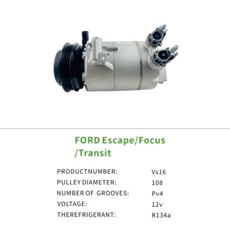Wholesale CV6Z19703L Cooling System Air Compressor for Ford Escape Focus Transit Vs16