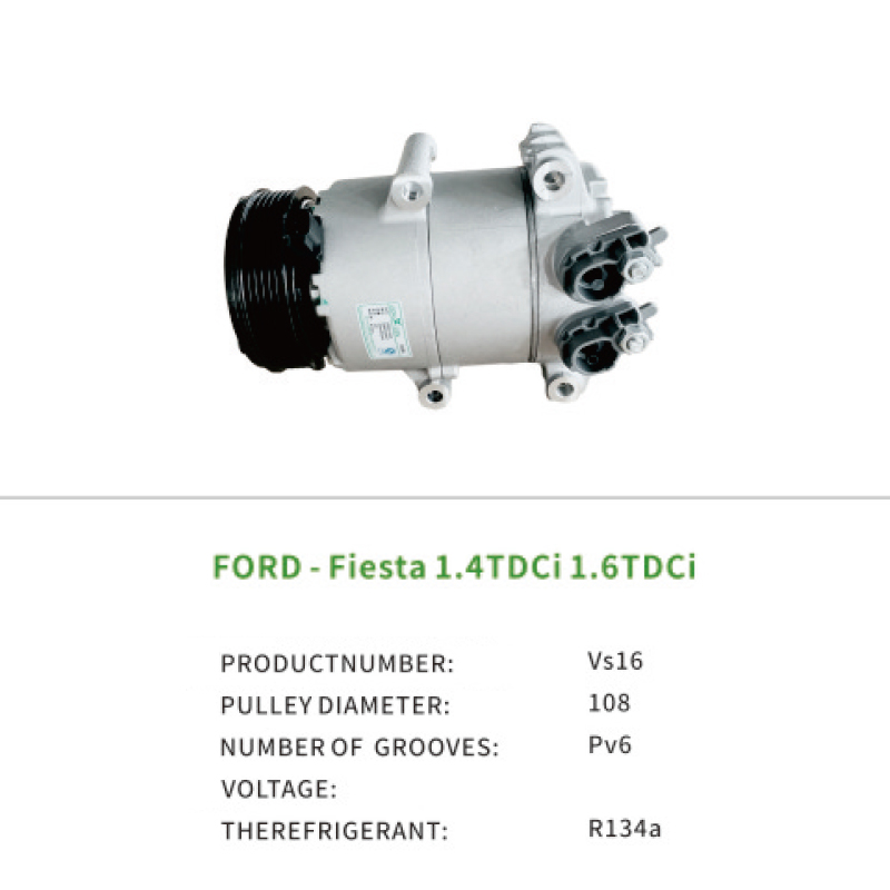 AC Compressor AV1Z19703B for FORD Fiesta 1.6L 2014 EcoSport 1.5 VS16