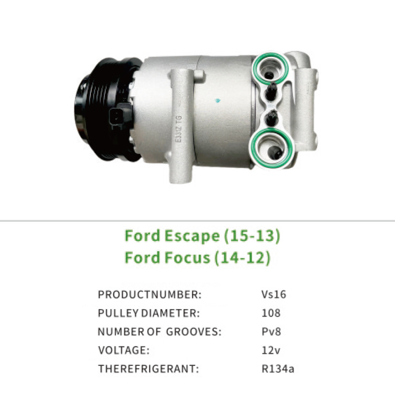 AC Compressor BV6Z19703B for FORD Escape Focus Vs16