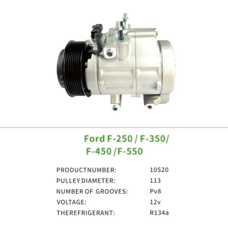 Wholesale BC3Z19703A Air Compressor for Ford Escape Focus F-250 F-350 Super Duty 10S20