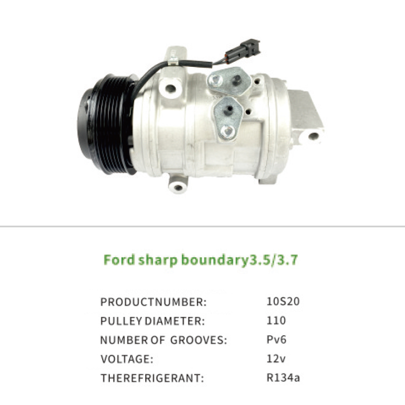 Air Compressor OEM BT4Z19703A for Ford Edge sharp boundary 3.5 3.7 10S20 Auto AC Compressor