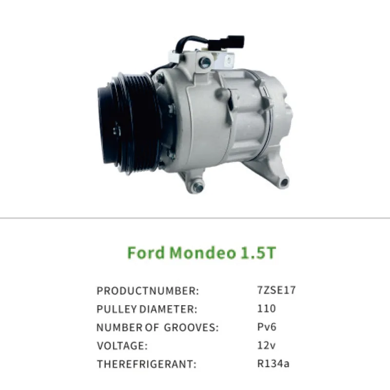 Air Compressor OEM DG9H19D629SC for Ford Mondeo 1.5T 7ZSE17