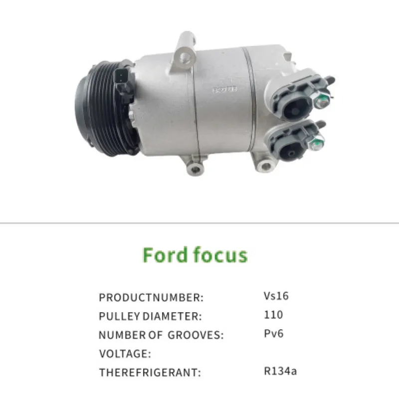 Air Compressor OEM F1F119D629C2B for Ford C-MAX II Focus III Grand C-Max Vs16 Auto AC Compressor