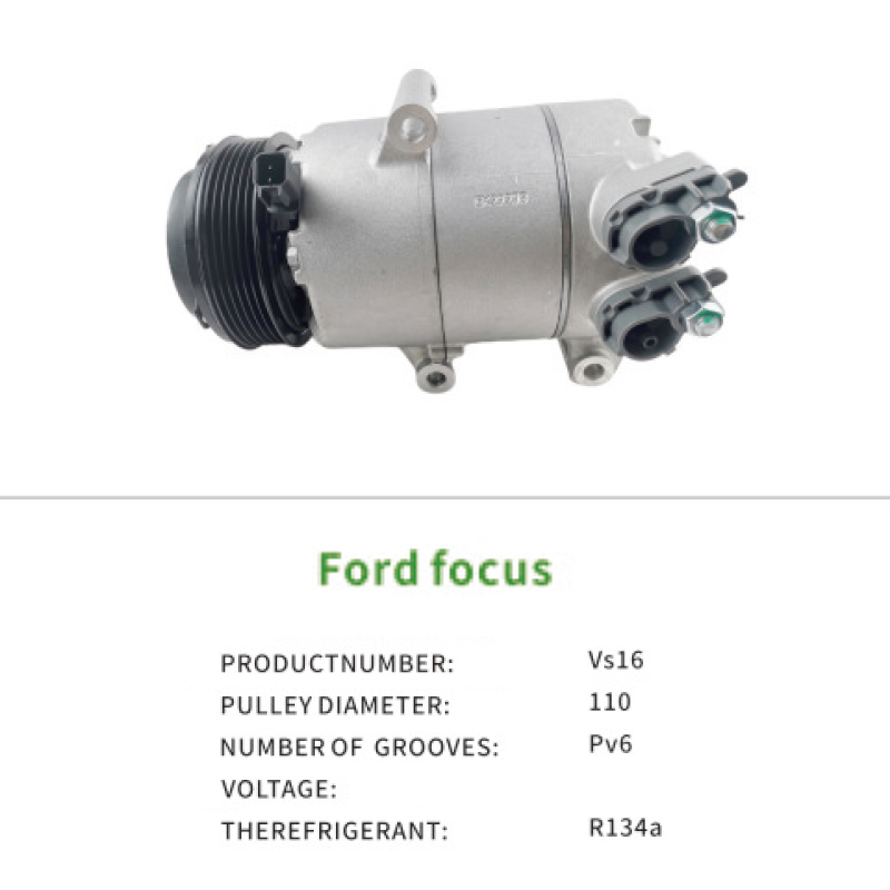 Air Compressor OEM F1F119D629C2B for Ford C-MAX II Focus III Grand C-Max Vs16 Auto AC Compressor