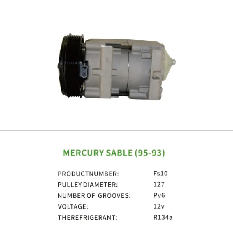 Air Compressor OEM F0TZ19703B for Ford MERCURY SABLE Fs10 95-93