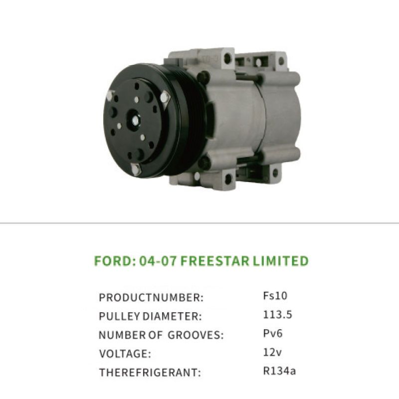 Wholesale F8FH19D629BMA Air Compressor for Ford FREESTAR LIMITED SEL SES WINDSTAR LIMITED LX SE Fs10