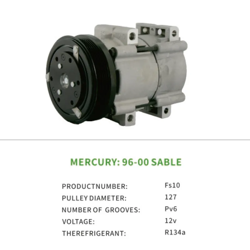 Wholesale 4F2Z19703AB Air Compressor for Ford MERCURY 96-00 SABLE Fs10