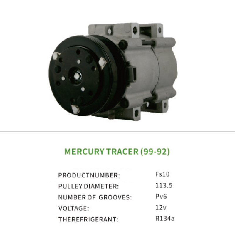 Air Compressor OEM F6RZ19703A for Ford MERCURY TRACER 99-92 Fs10