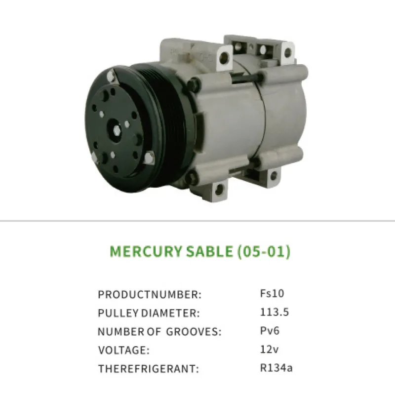 Air Compressor OEM F7DZ19703GB for Ford MERCURY SABLE 05-01 FOCUS 04-03