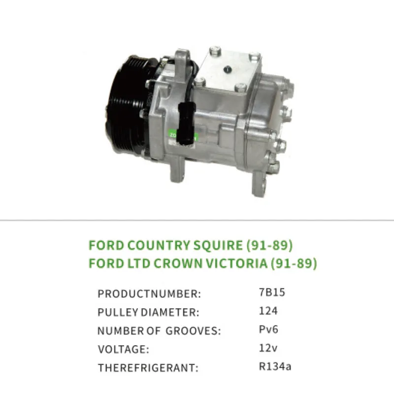 Wholesale E9VY19703D Air Compressor for Ford COUNTRY SQUIRE LTD CROWN VICTORIA 7B15