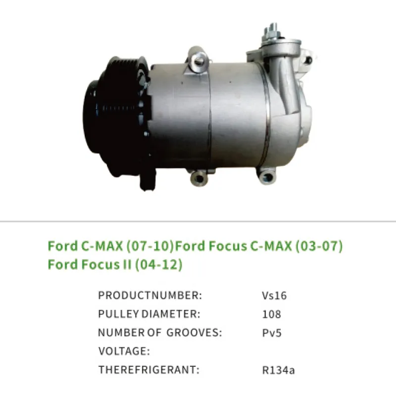 Wholesale 3M5H19D629BA Cooling System Air Compressor for Ford Focus C-MAX Focus II Fs10