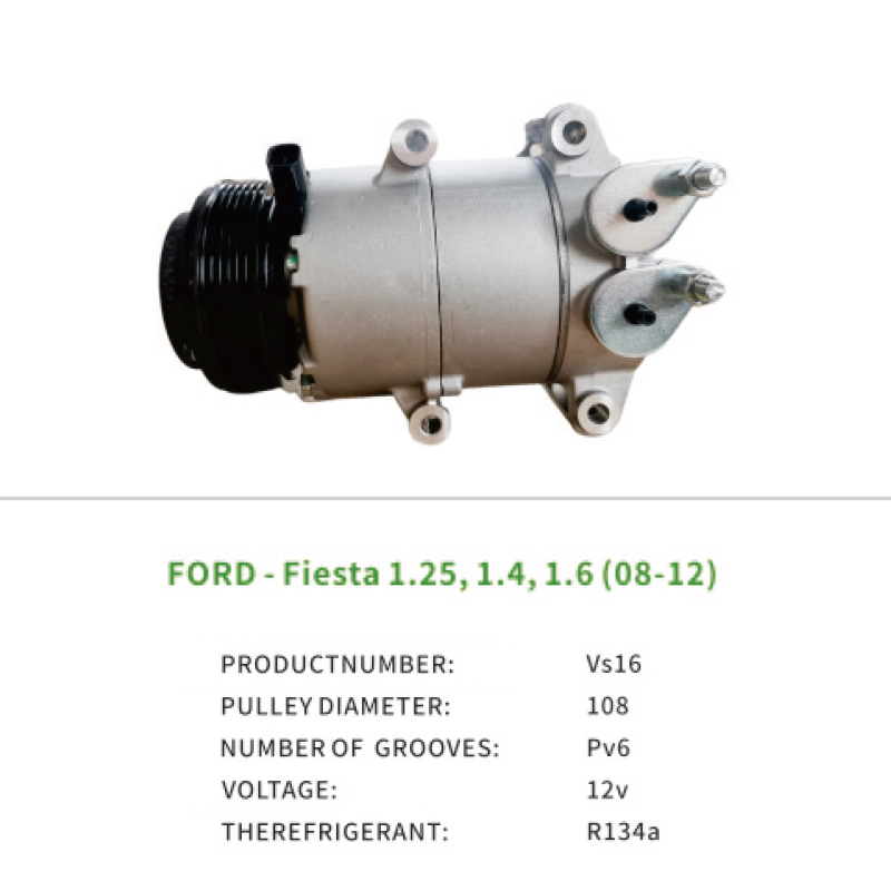 AP3119D629AA AC Compressor for Ford Fiesta 1.25 1.4 1.6 08-12 Vs16