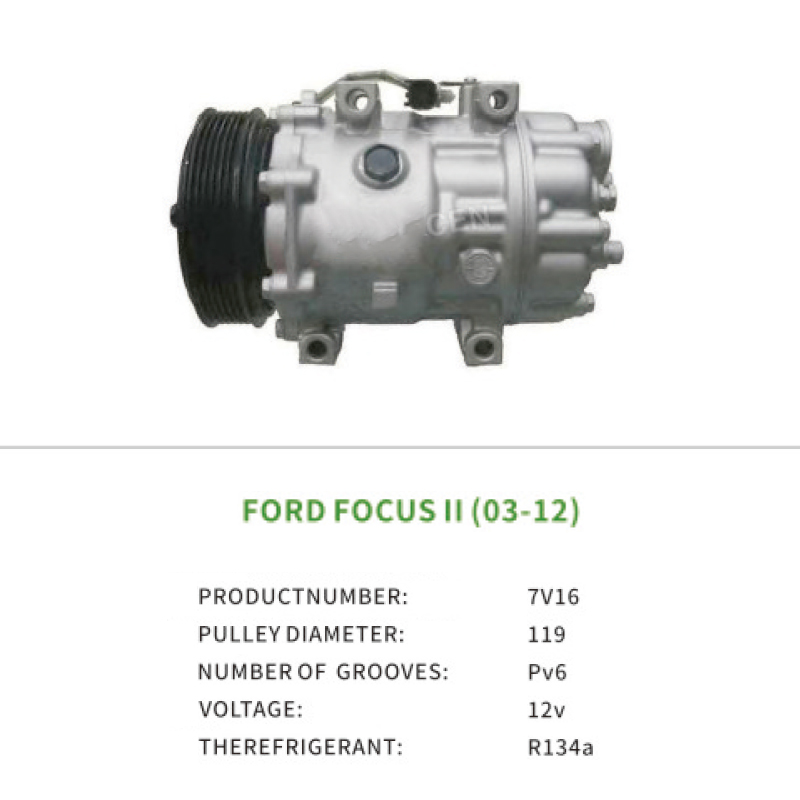 1433627 AC Compressor for Ford FOCUS II VOLVO S40 II V50 7V16