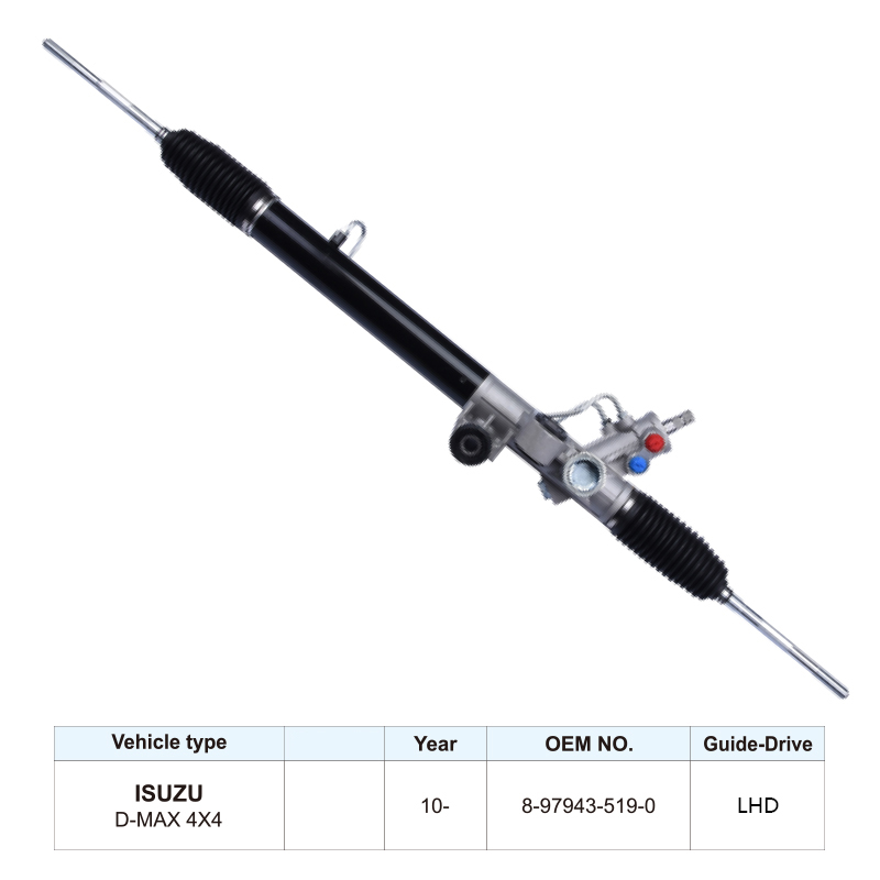 8-97943-519-0 Power Steering Rack for ISUZU D-MAX 4WD