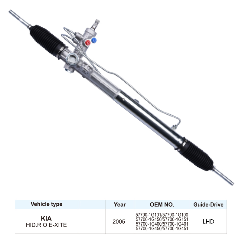 57700-1G101 Auto Steering Parts Power Steering Rack for Kia Rio Hid E-xite