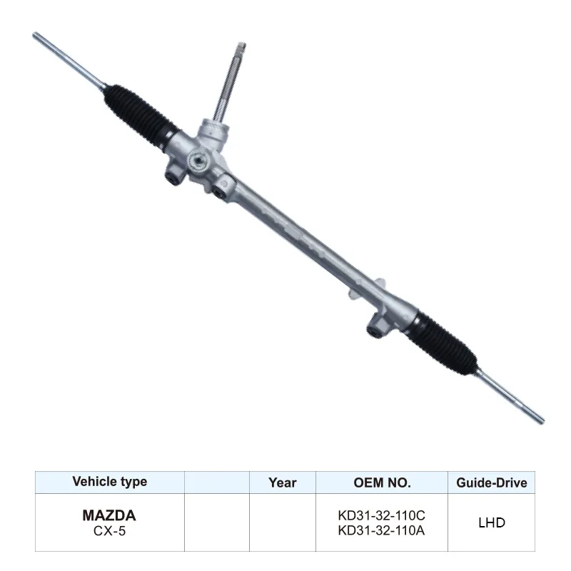 KD31-32-110C Auto Steering Parts Power Steering Rack for Mazda CX-5