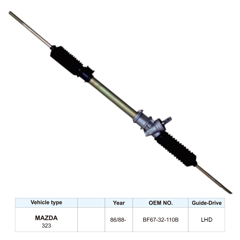 BF62-32-110B Auto Steering Parts Power Steering Rack for Mazda 323
