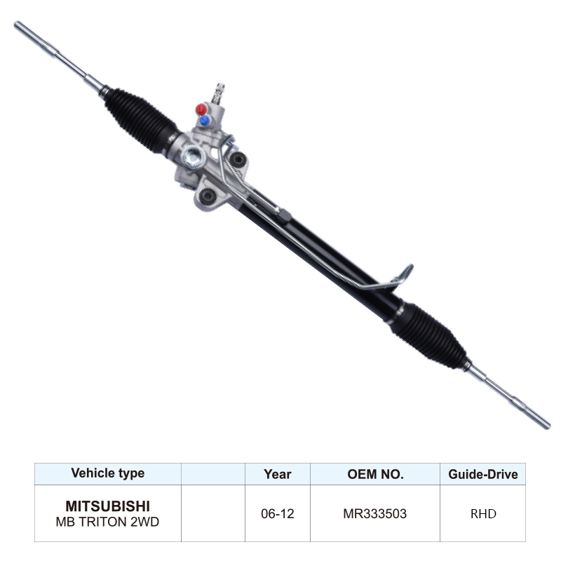 MR333503 Auto Steering Parts Steering Rack for Mitsubishi Triton 2WD
