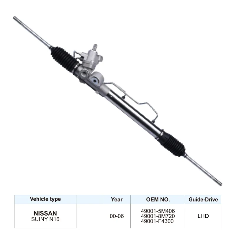 49001-8M720 For Nissan Sunny N16 Triton Power Steering Rack and Pinion