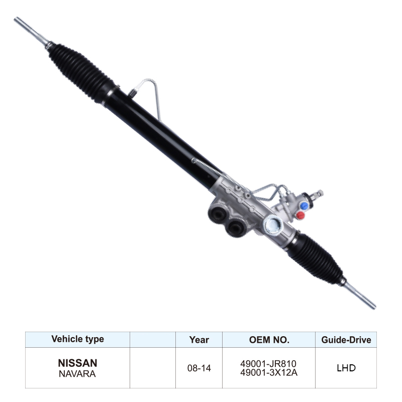 49001-JR810 Auto Steering Parts Steering Rack for Nissan Navara