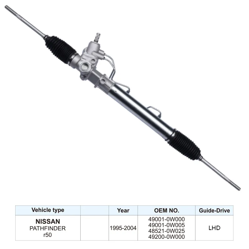 49001-0W000 Auto Steering Parts Steering Rack for Nissan Pathfinder r50