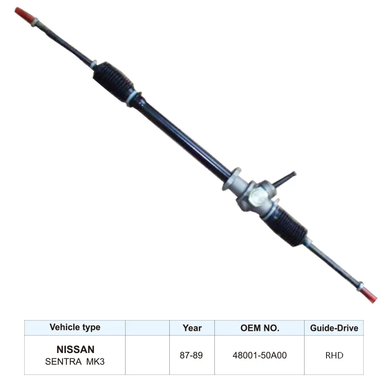 48001-50A00 For Nissan Sentra MK3 Power Steering Rack and Pinion