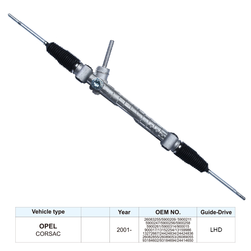 26083255 5900209 For Opel Corsa Power Steering Rack and Pinion