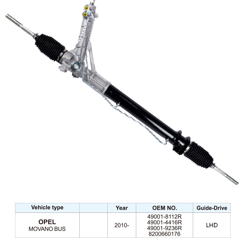 49001-8112R Auto Steering Parts Steering Rack for Opel Movano Bus