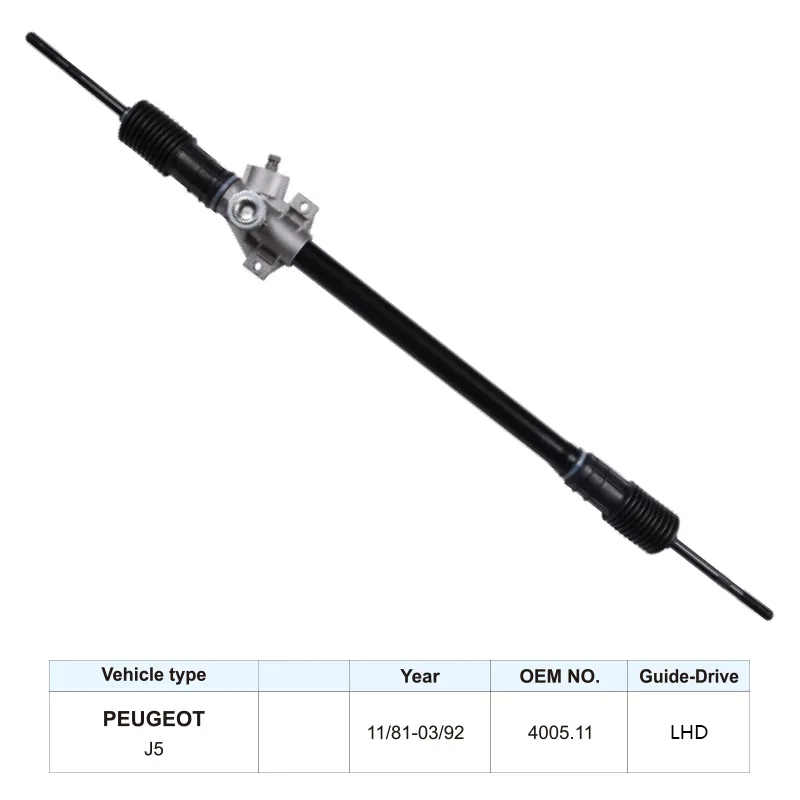 4005.11 For Peugeot J5 Power Steering Rack and Pinion