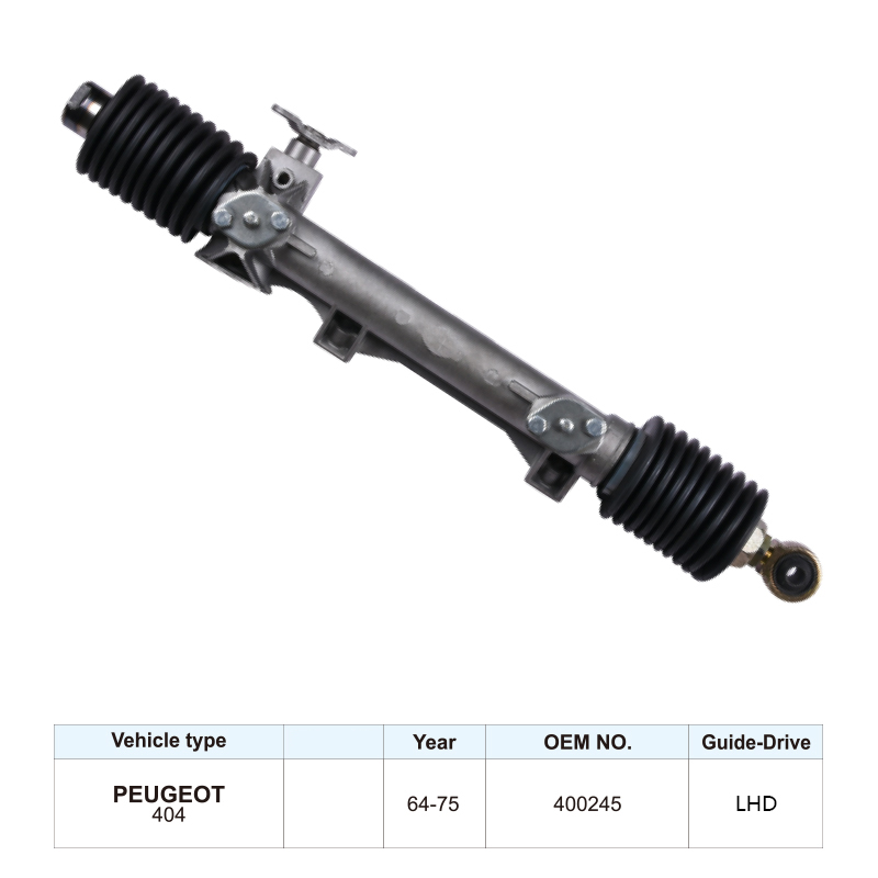 400245 Auto Steering Parts Steering Rack for Peugeot 404