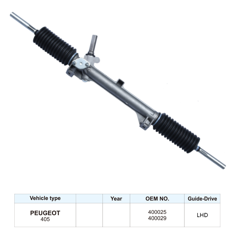 Factory Steering Gear 400025 400029 Steering Rack for Peugeot 405
