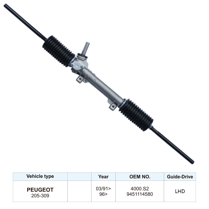 4000.S2 For Peugeot Partner Power Steering Rack and Pinion