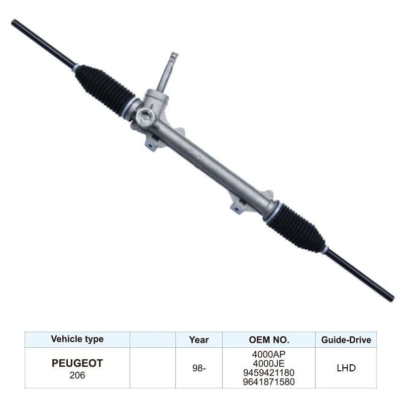 4000AP 4000JE Power Steering Rack for Peugeot 206
