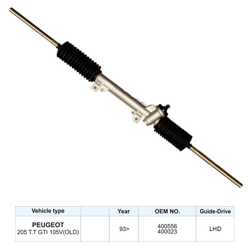 400556 400023 Auto Steering Parts Steering Rack for Peugeot 205