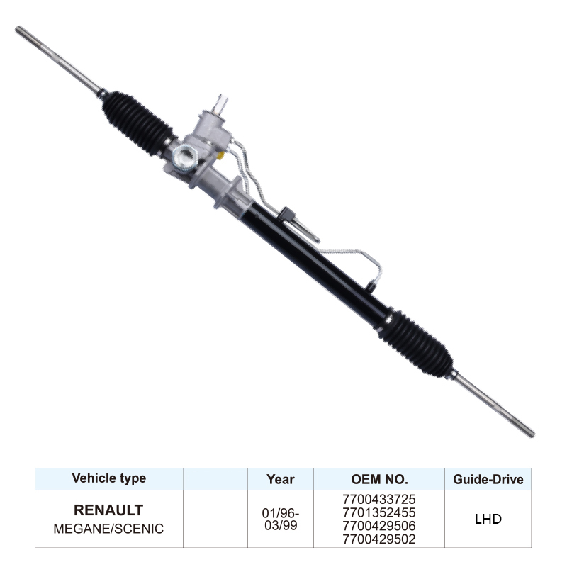 Factory Steering Gear 7700433725 Steering Rack for Renault Megane Scenic