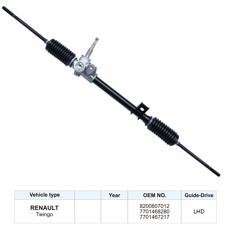 8200807012 7701468280 Power Steering Rack for Renault Clio Twingo