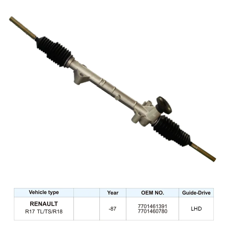 7701461391 For Renault R18 Power Steering Rack and Pinion