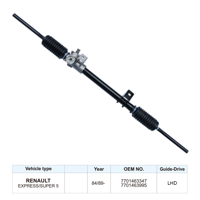 7701463347 For Renault Super 5 Power Steering Rack and Pinion