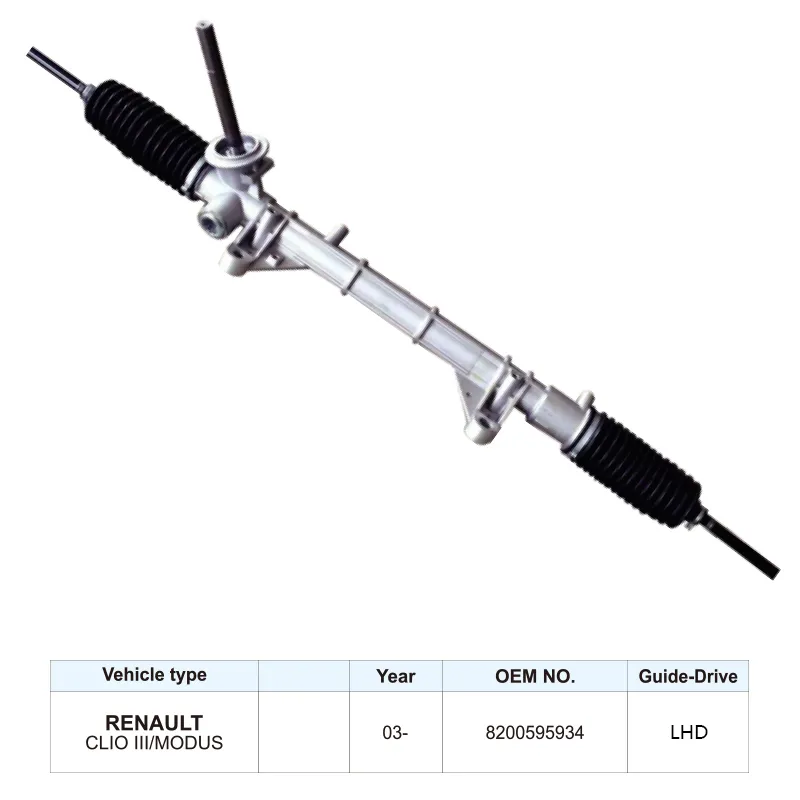 OEM 8200595934 Steering Rack Power Steering Gears for Renault Clio III Modus